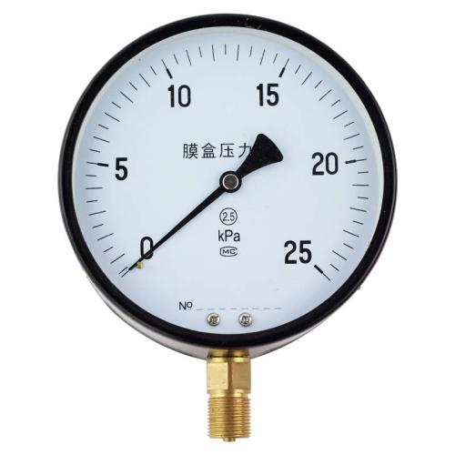 YE-100、150膜盒壓力表